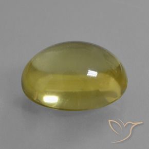 9,17 ctw natürlicher Helles Gold-Gelb Quarz, Oval, Transparent