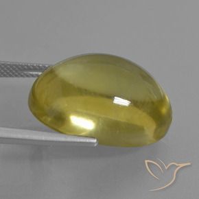 9,17 ctw natürlicher Helles Gold-Gelb Quarz, Oval, Transparent