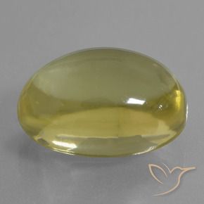 9,17 ctw natürlicher Helles Gold-Gelb Quarz, Oval, Transparent