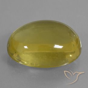 9,17 ctw natürlicher Bräunliches Gelb Quarz, Oval, Transparent