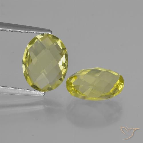 4.17ctw Natürlicher Maisgelb Quarz, Oval, VVS-VS
