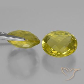 10.43 ct natürliche Ananas Gelb Quarz-Edelsteine, Runden, VVS-VS