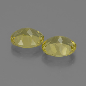 6,20 ct natürliche gelber Quarz-Edelsteine, Oval Schliff, VS