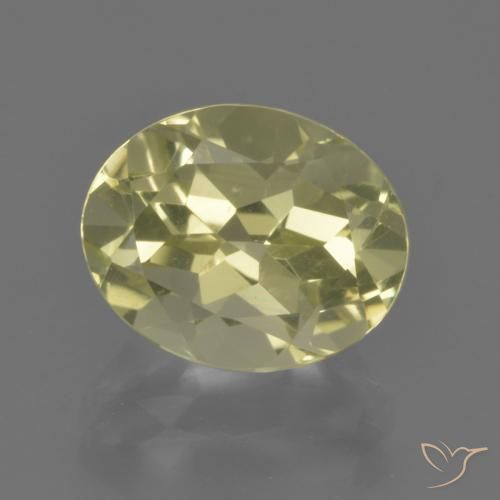 3.68ct Natürlicher Laguna Gelb Quarz, Oval, VVS-VS