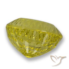 9,17 ctw natürlicher Mittelgelb Quarz, Oval, VVS-VS