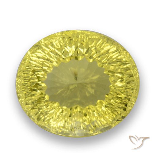 27.80ct Natürlicher Hummel Gelb Quarz, Oval, VVS