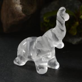 9,17 ctw natürlicher Weiß Quarz, Ausgefallene Form, Transparent