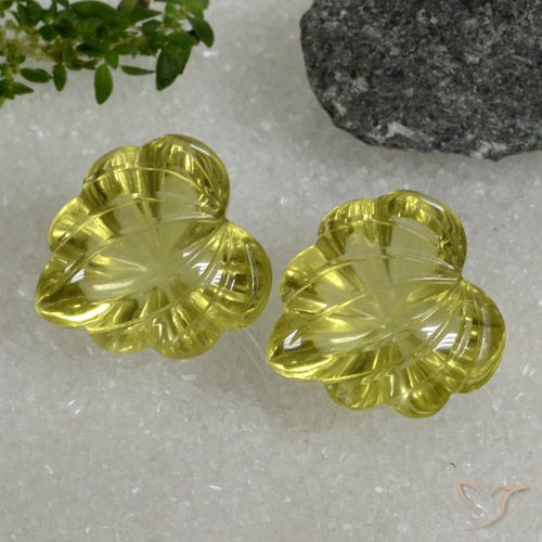 20.42ctw Natürlicher Pineapple yellow Quarz, Fantasie, Transparent