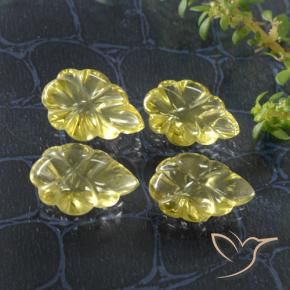 14.83 ct natürliche Blasses Gelb Quarz-Edelsteine, Fantasie, Transparent