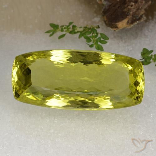 75.18ct Natürlicher Mittelgelb Quarz, Fantasie, VVS