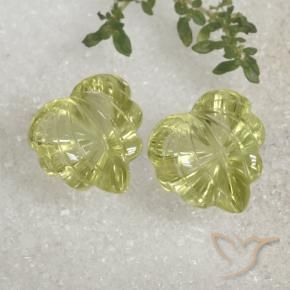 19.94 ct natürliche Zitronengelb Quarz-Edelsteine, Fantasie, Transparent