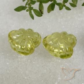 10.45 ct natürliche Mittelgelb Quarz-Edelsteine, Fantasie, Transparent