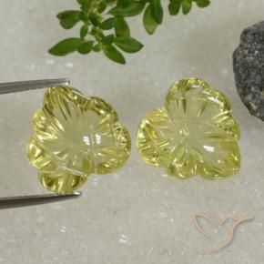 13.09 ct natürliche Zitronengelb Quarz-Edelsteine, Fantasie, Transparent