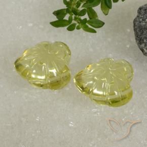 13.09 ct natürliche Zitronengelb Quarz-Edelsteine, Fantasie, Transparent