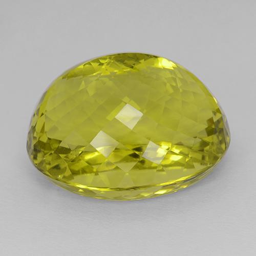 9,17 ctw natürlicher Hummel Gelb Quarz, Oval, IF