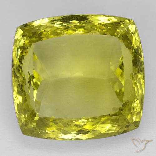 73.08ct Natürlicher Maisgelb Quarz, Kissen, IF