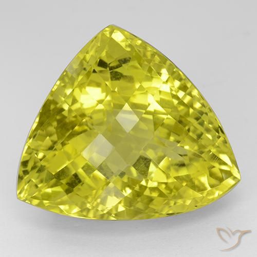55.15ct Natürlicher Maisgelb Quarz, Trillion, VVS