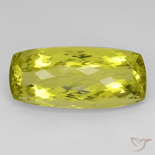 46.05ct Natürlicher Maisgelb Quarz, Kissen, IF