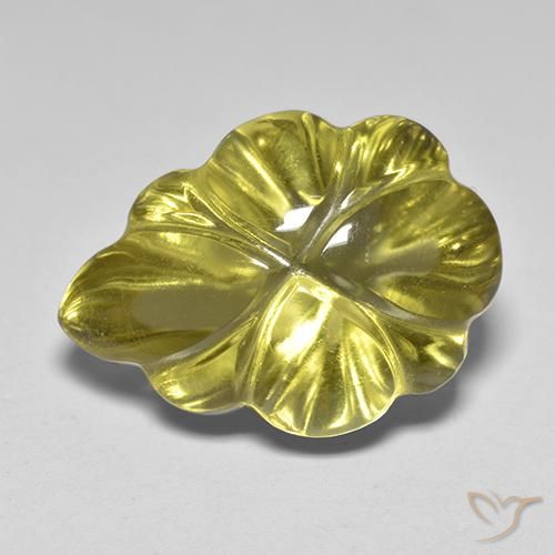 6.98ct Natürlicher Helles Gold-Gelb Quarz, Fantasie, Transparent