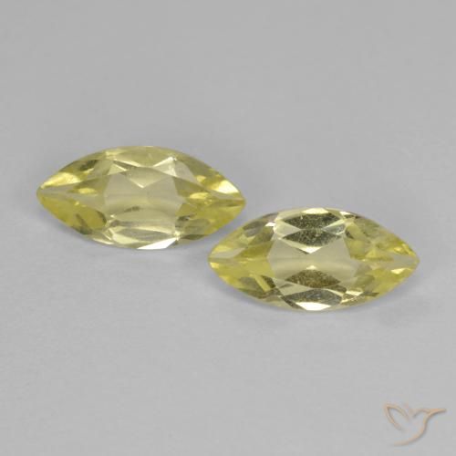 1.30ctw Natürlicher Laguna Gelb Quarz, Marquise, VS