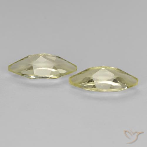 1.40 ct natürliche Mittelhelles Gelb Quarz-Edelsteine, Marquise, VS