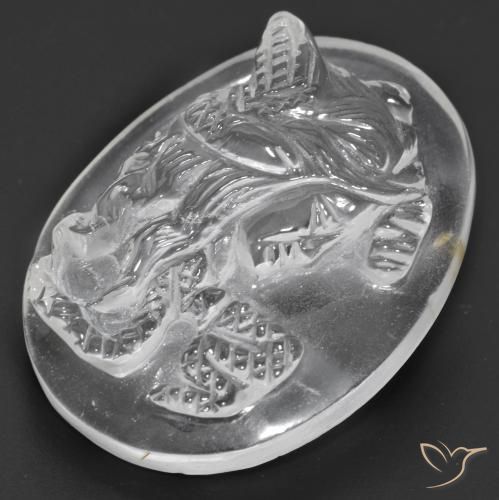 27.46ct Natürlicher Klares Weiß Quarz, Fantasie, Transparent