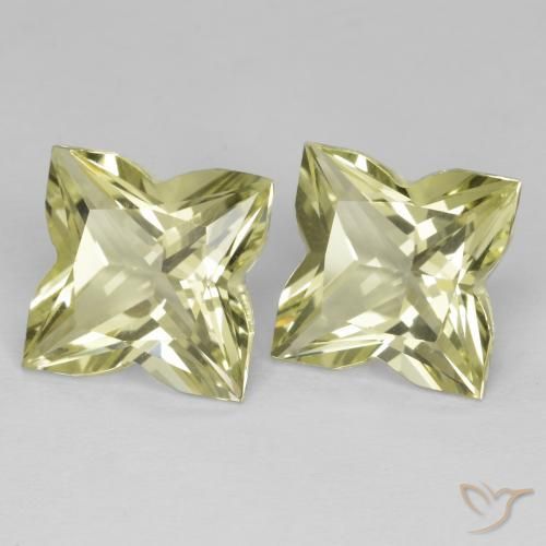 8.02 ct natürliche Mittelgelb Quarz-Edelsteine, Fantasie, VVS