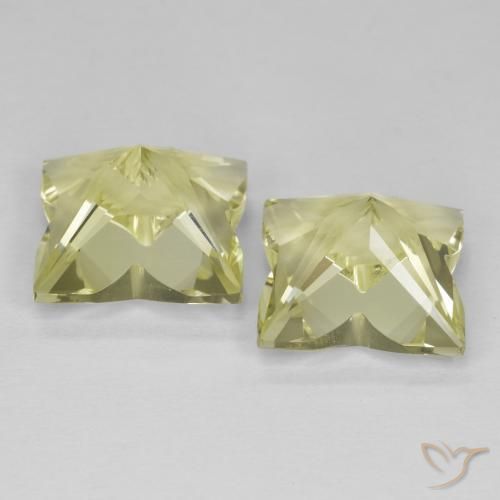 8.02 ct natürliche Mittelgelb Quarz-Edelsteine, Fantasie, VVS