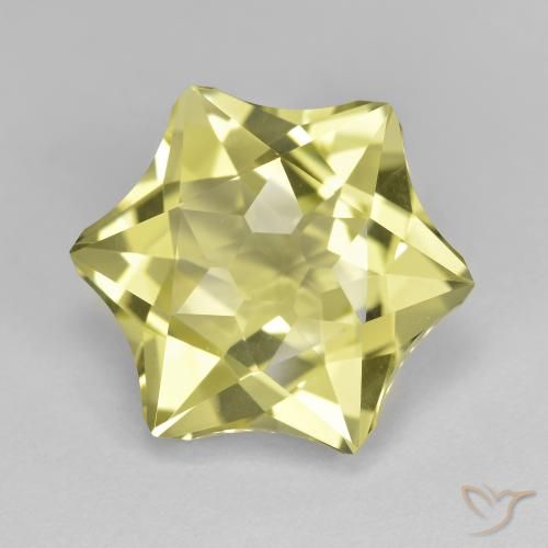 9.91ct Natürlicher Mittelhelles Gelb Quarz, Fantasie, VVS