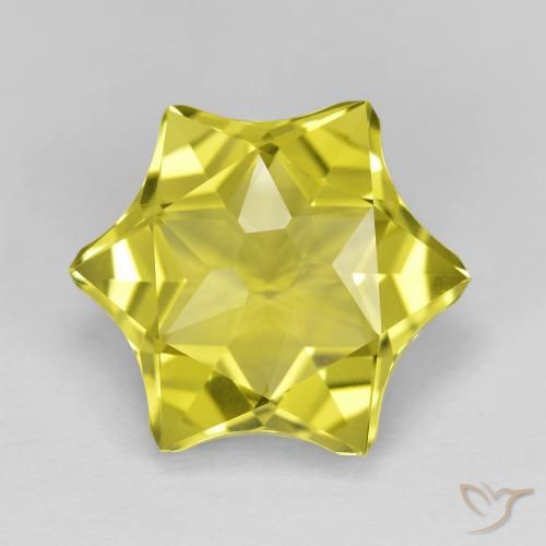 9.41ct Natürlicher Mittelgelb Quarz, Fantasie, VVS