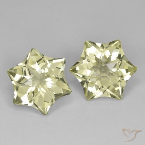 18.37 ct natürliche hellgelb Quarz-Edelsteine, Fantasie, VVS