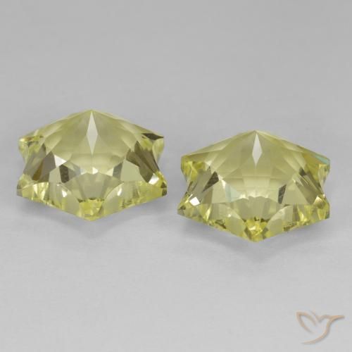 18.37 ct natürliche hellgelb Quarz-Edelsteine, Fantasie, VVS