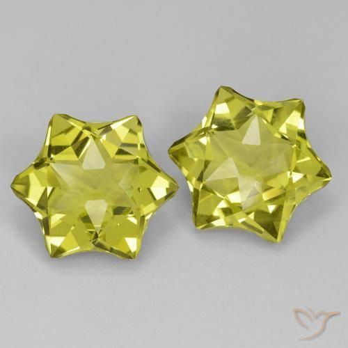 19.33 ct natürliche Mittelgelb Quarz-Edelsteine, Fantasie, VVS