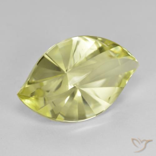 9,17 ctw natürlicher Zitronengelb Quarz, Marquise, VVS