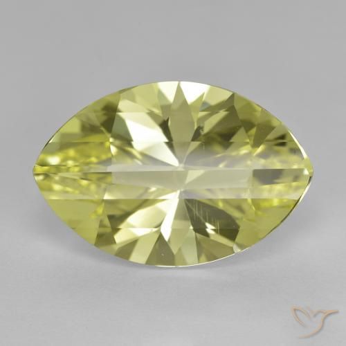 9.51ct Natürlicher Zitronengelb Quarz, Marquise, VVS-VS