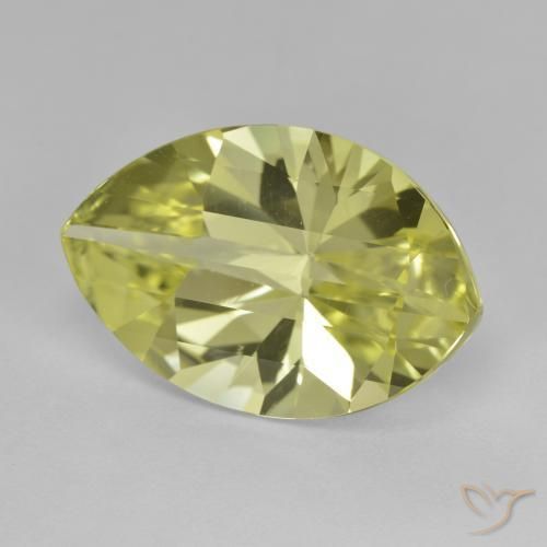 9,17 ctw natürlicher Zitronengelb Quarz, Marquise, VVS-VS