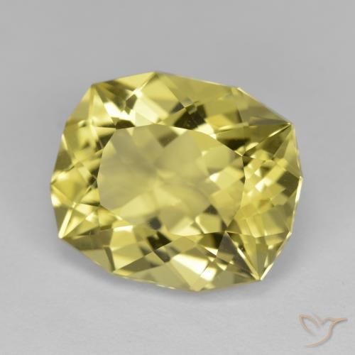 9,17 ctw natürlicher Helles Gold-Gelb Quarz, Fantasie, VVS-VS