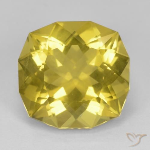 17.40ct Natürlicher Helles Honiggelb Quarz, Fantasie, VS