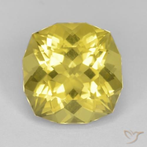 8.66ct Natürlicher Helles Honiggelb Quarz, Fantasie, VS
