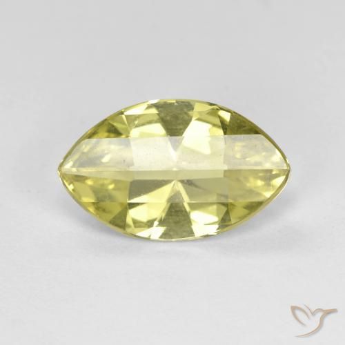 2.52ct Natürlicher Helles Ananasgelb Quarz, Marquise, VVS