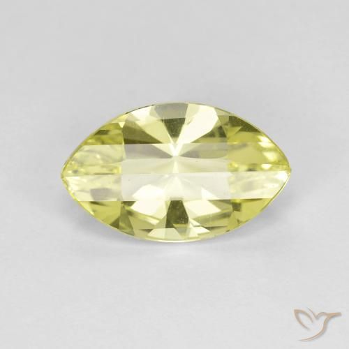 2.61ct Natürlicher Zitronengelb Quarz, Marquise, VVS
