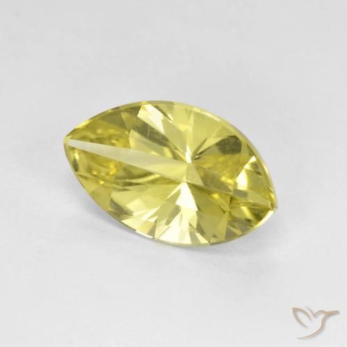 9,17 ctw natürlicher Mittelgelb Quarz, Marquise, VVS