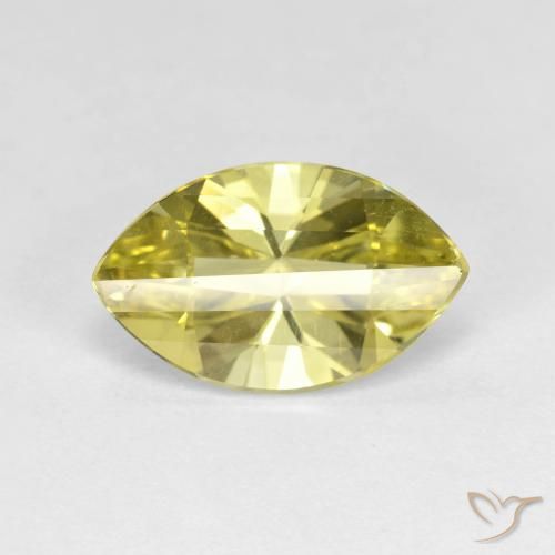 2.84ct Natürlicher hellgelb Quarz, Marquise, VVS