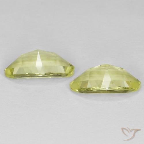 5.45 ct natürliche grünlich-gelb Quarz-Edelsteine, Marquise, VVS