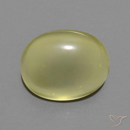 9,17 ctw natürlicher Mittelgelb Quarz, Oval, Transparent