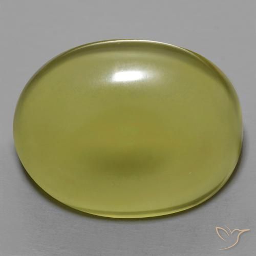 47.37ct Natürlicher Mittelgelb Quarz, Oval, Transparent, Photo A