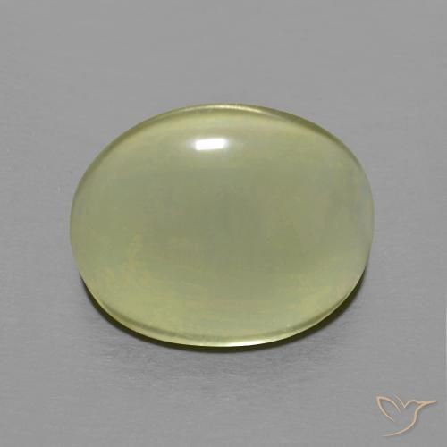 4.67ct Natürlicher grün-gelb Quarz, Oval, Transparent, Photo A