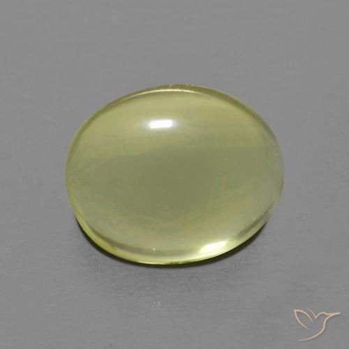 3.59ct Natürlicher Maisgelb Quarz, Oval, Transparent