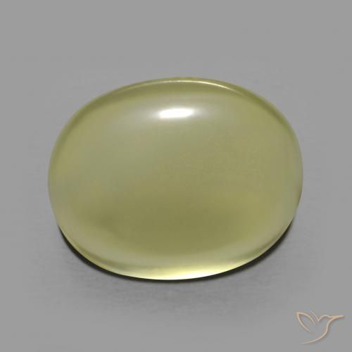 10.90ct Natürlicher Mittelgelb Quarz, Oval, Transparent