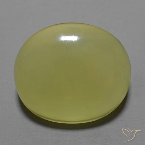 26.62ct Natürlicher Mittelgelb Quarz, Oval, Transparent